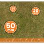 Universal Grass 36”x36” / 91,5x91,5 cm - single-sided rubber mat
