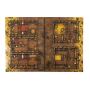 Western & Steampunk RPG Book - 18 A3 dry-erase battle maps for RPG sessions - square grid