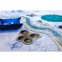 Ice 48”x48” / 122x122 cm - single-sided rubber mat