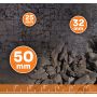 Ruined City 44”x30” / 112x76 cm - single-sided rubber mat