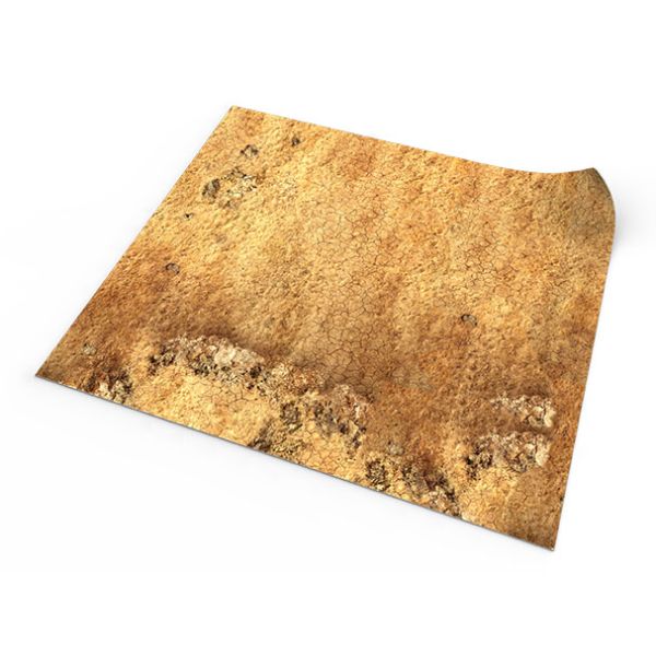 Rocky Desert 48”x48” / 122x122 cm - mat for wargames