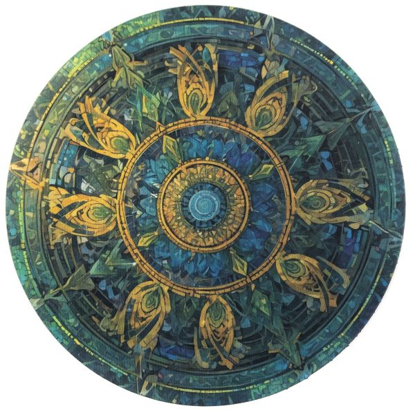 Rubber objective marker compatible with Age of Sigmar 4e 7,6"/19,5cm - Arcane Mosaic
