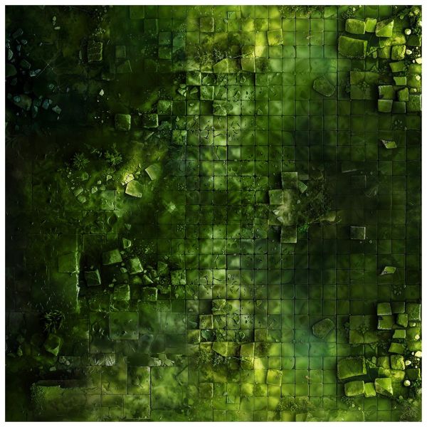 Jungle 36”x36” / 91,5x91,5 cm - mat for wargames