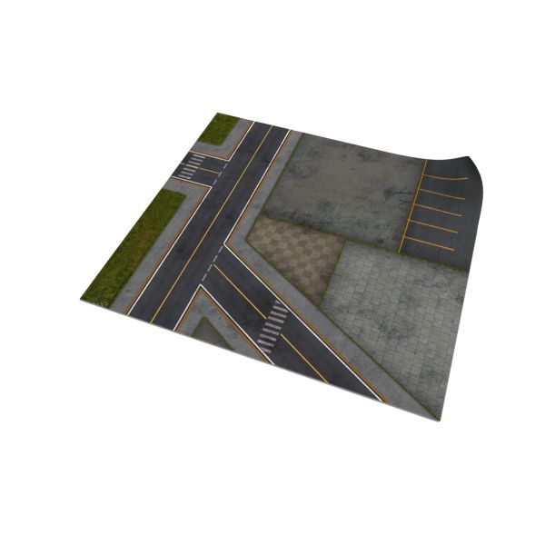 Modern City 36”x36” / 91,5x91,5 cm - mat for wargames