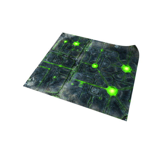 DeathWorld Tomb 36”x36” / 91,5x91,5 cm - mat for wargames