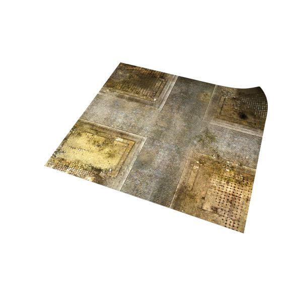Desert Ruin 36”x36” / 91,5x91,5 cm - mat for wargames