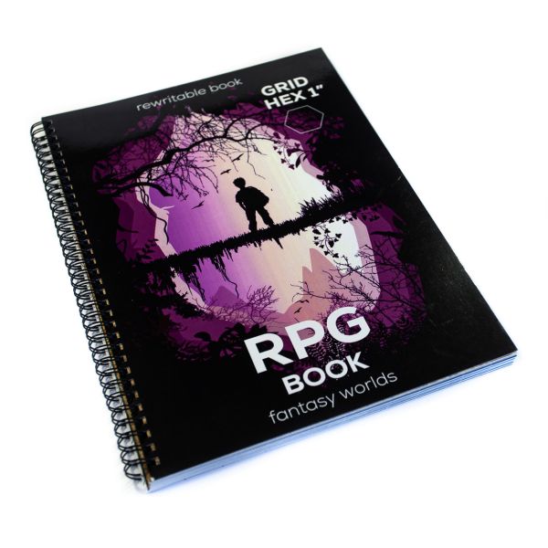 A4 RPG Book - hexagonal grid