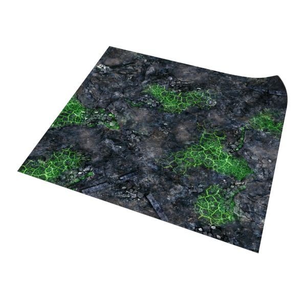 Green Blight battlefield 36”x36” / 91,5x91,5 cm - mat for wargames