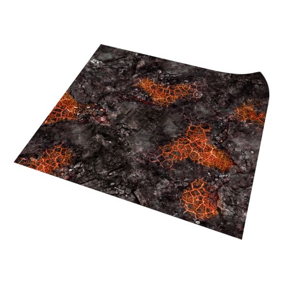 Red Blight battlefield 36”x36” / 91,5x91,5 cm - mat for wargames