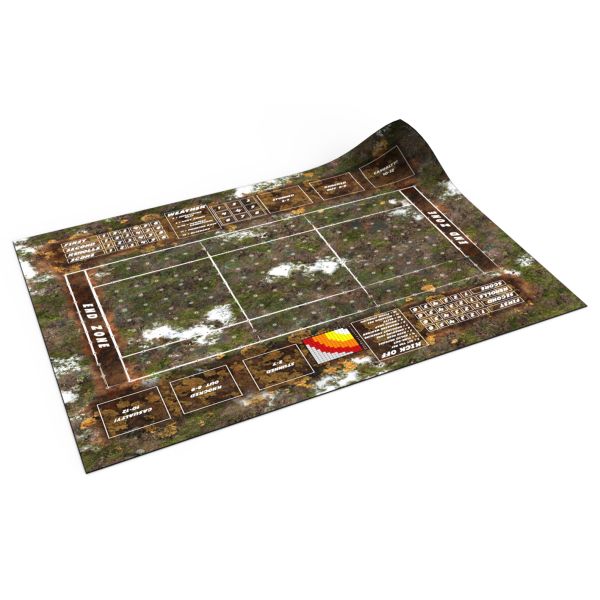 Early Spring 39" x 34" / 101cm x 86cm - Single-sided Rubber mat compatible with Blood Bowl