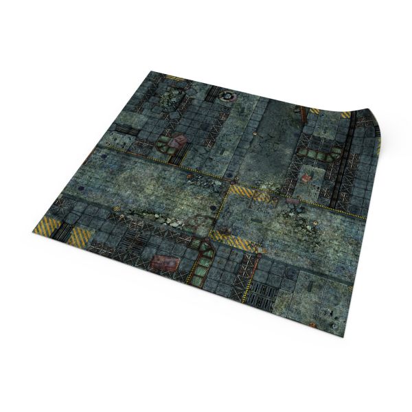 Fallen City 48”x48” / 122x122 cm - mat for wargames