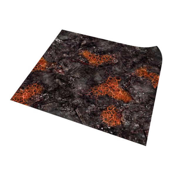 Red Blight battlefield 48”x48” / 122x122 cm - mat for wargames