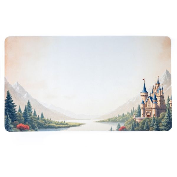 Rubber mat for card games 24"x14" / 61x35,5 cm - Calm Castle