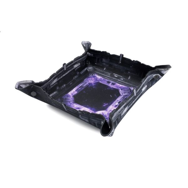 Dice Tray Premium - Starship 22x22 cm