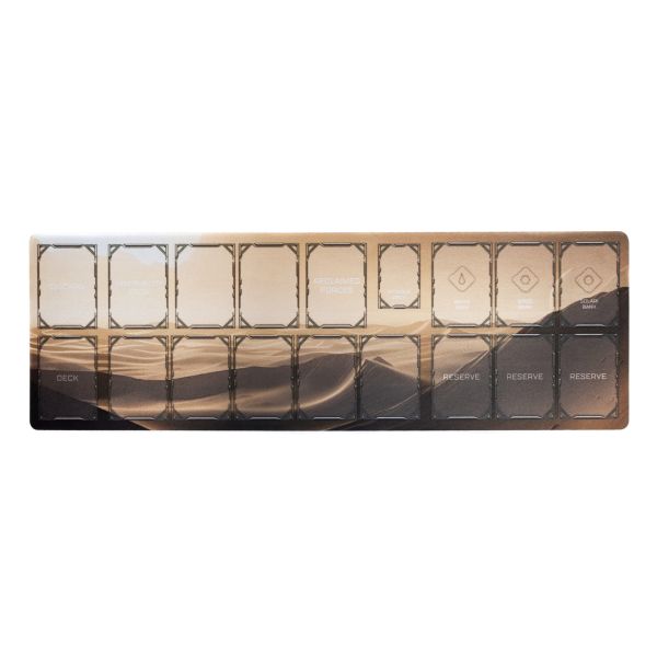 Dune Imperium - Market Board - Desert 24"x8" / 61cm x 21cm - rubber mat for board games - english version