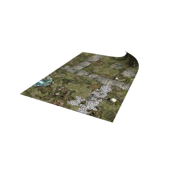 Treasure Land 44”x30” / 112x76 cm - mat for wargames