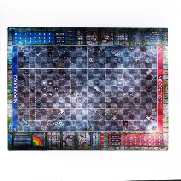 Graveyard  35,5" x 27,5" / 90cm x 70cm - single-sided rubber mat compatible with Blood Bowl s3