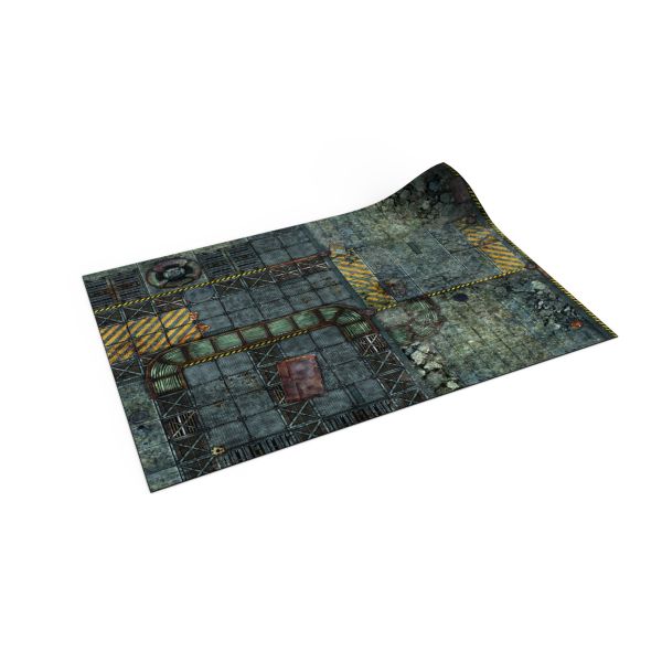 Fallen City 30”x22” / 76x56 cm - mat for wargames