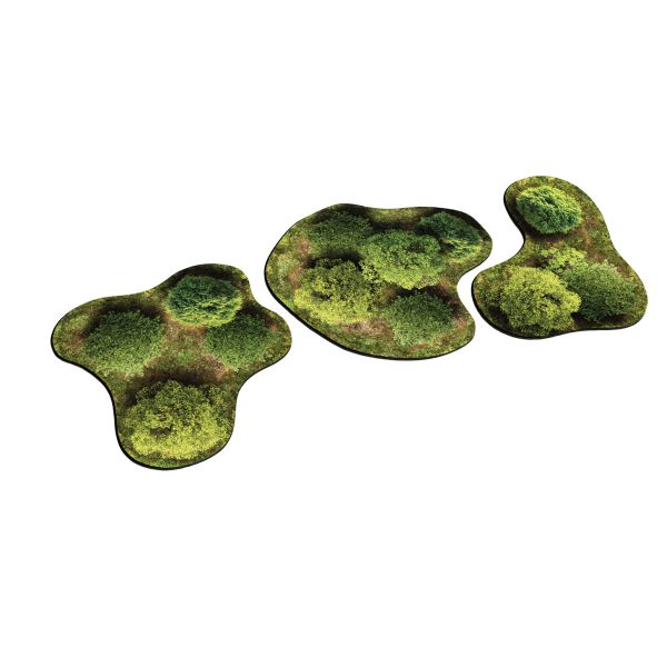 Rubber 2D terrain set - Forest