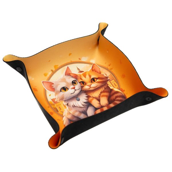 Dice Tray - Cuddly Kittens 22x22 cm