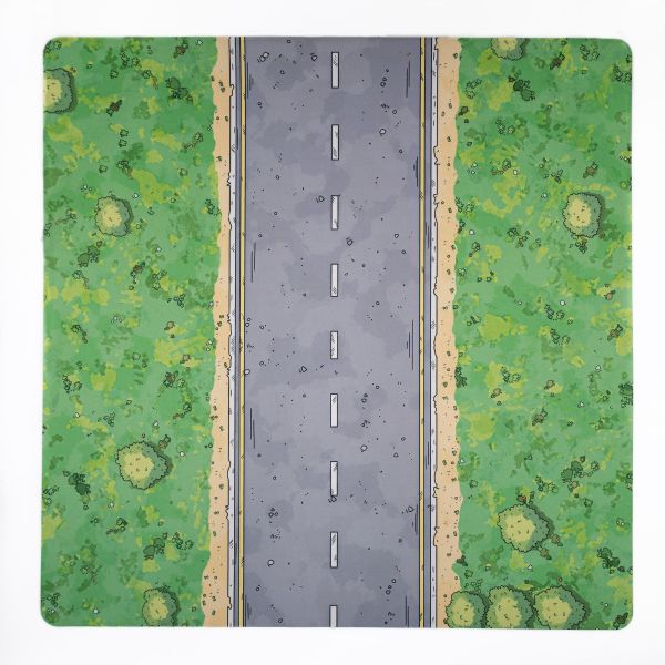 City - Rubber Mat Compatible with LEGO - 19,6"x19,6"