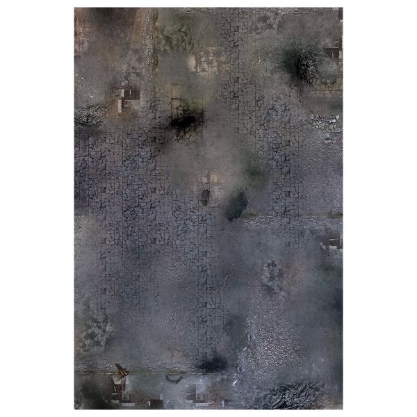 Ruined City 54"x36" / 137x91,5 cm - Mat compatible with StarCraft TMG