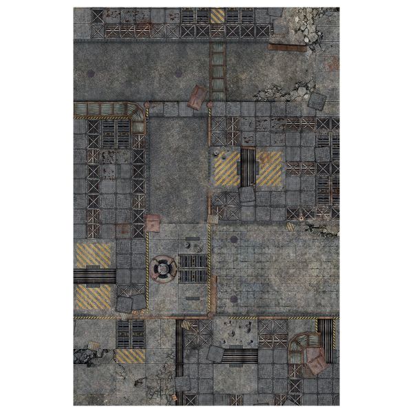 Fallen City 54"x36" / 137x91,5 cm - Mat compatible with StarCraft TMG