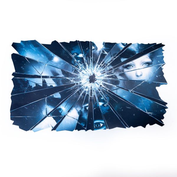 Shattered Self - 24"x14" / 61x35,5 - Rubber mat for card games