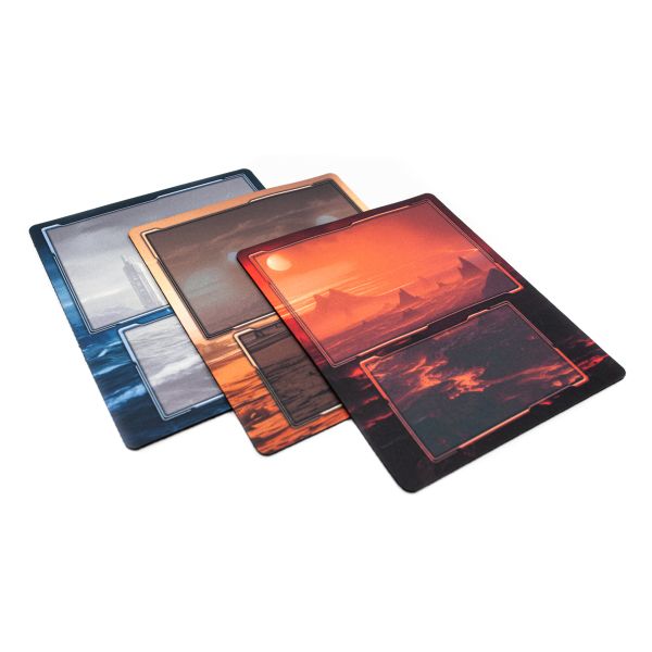 Rubber mat compatible with Star Wars: Shatterpoint - Player board 7"x10"/18cm x 25cm - 3 pieces