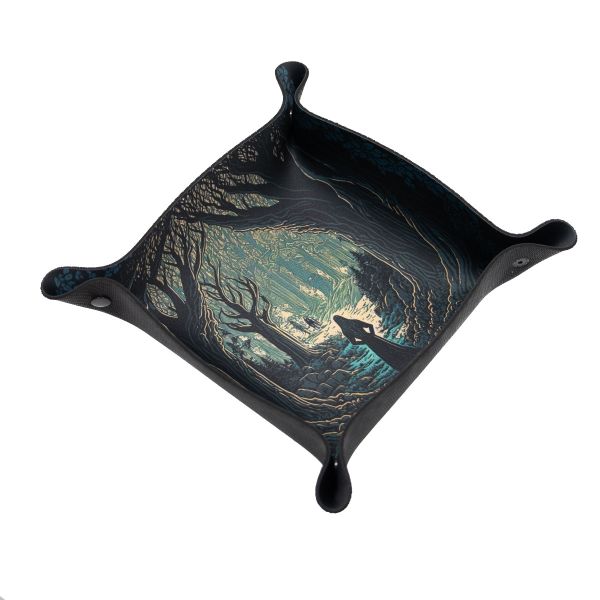 Dice Tray - Slavic Forest 22x22 cm