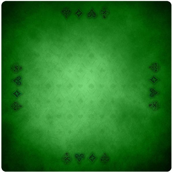 Rubber mat for card games compatible with Universal Poker 80x80 cm