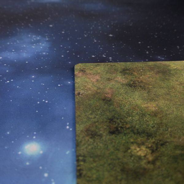 Blue Nebula 120 x 91,5 cm/ 47" x 36" - double-sided rubber mat