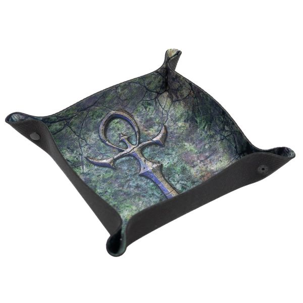 Dice Tray - Vampiric Ankh 22x22 cm