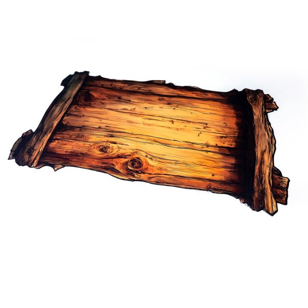 Rubber mat for card games 24"x14" / 61x35,5 cm - The Wooden Tray