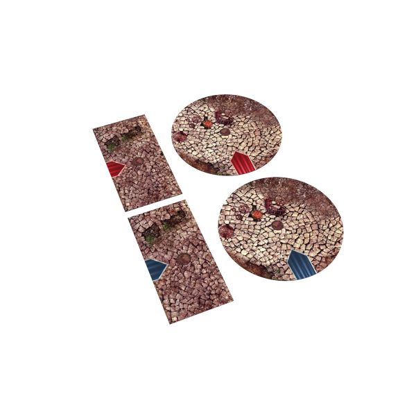 Rubber zones compatible with Warmachine/Hordes - Iron Kingdom