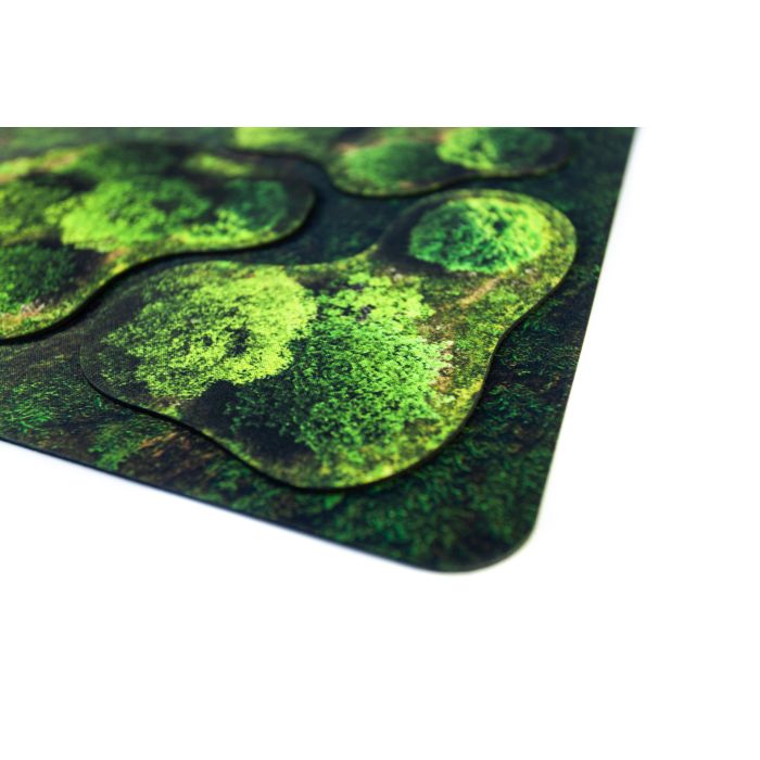 2D Terrain – Forêt En Feu Pour Jeux De Figurines Warmachine, Hordes Et Autres Wargames