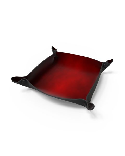 Dice Tray - Red Smoke 22x22 cm