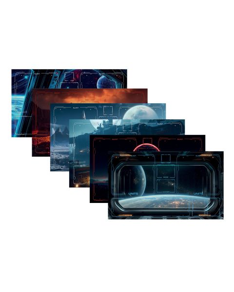 1 player rubber mat for Star Wars: Unlimited 21,5"x12,5" / 55x32 cm