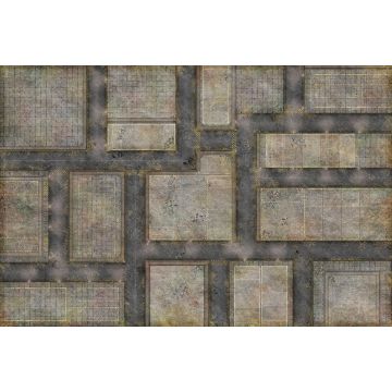 Imperial Warzone 72”x48” / 183x122 cm - mat for Wargames