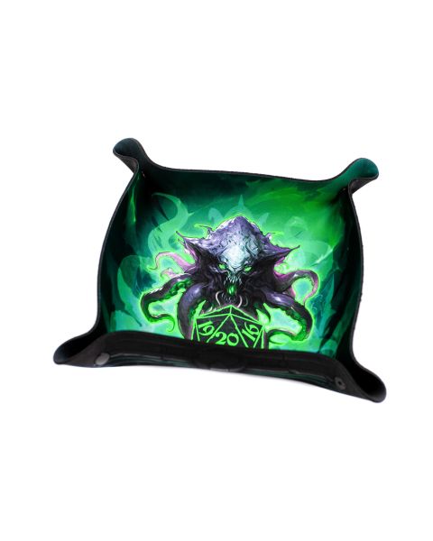 Deep Terror - Premium Dice Tray glowing in the dark