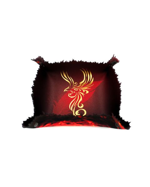 Phoenix - Premium Dice Tray with gold trim