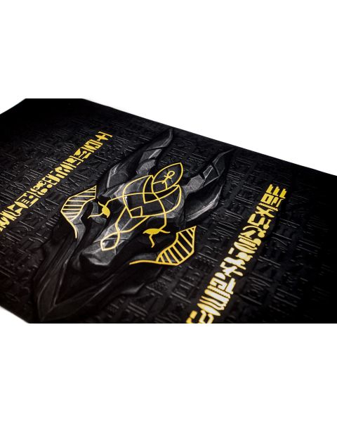 Anubis - Premium mat 61x35 cm with gold trim
