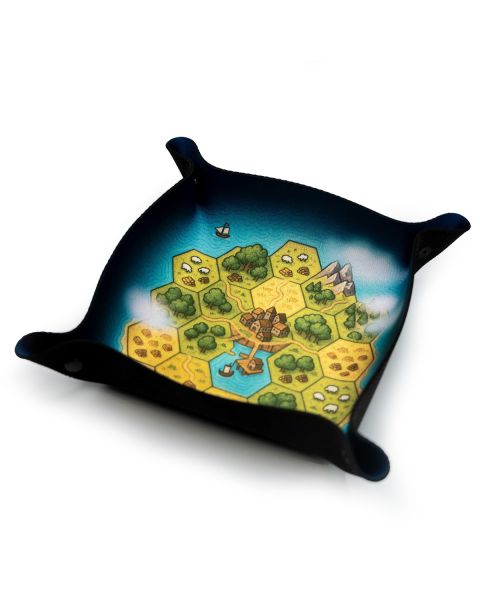 Dice Tray - Settlers 22x22cm