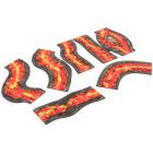 2D Modular rivers set - lava