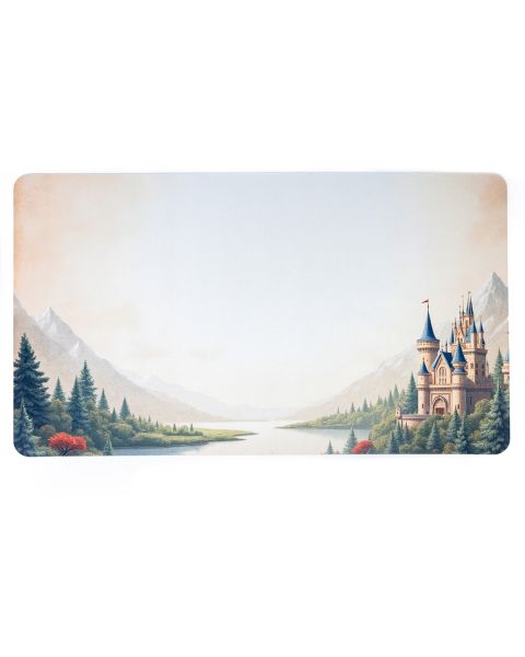 Rubber mat for card games 24"x14" / 61x35,5 cm - Calm Castle