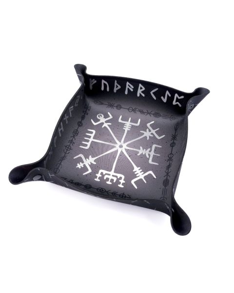Viking Saga - Premium Dice Tray with silver trim