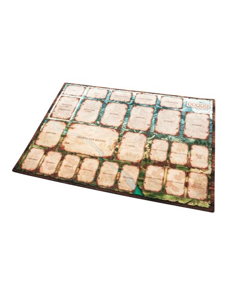Rubber Player board Mat compatible with Gloomaven/Frostheaven 18,5" x 13" / 47x33 cm