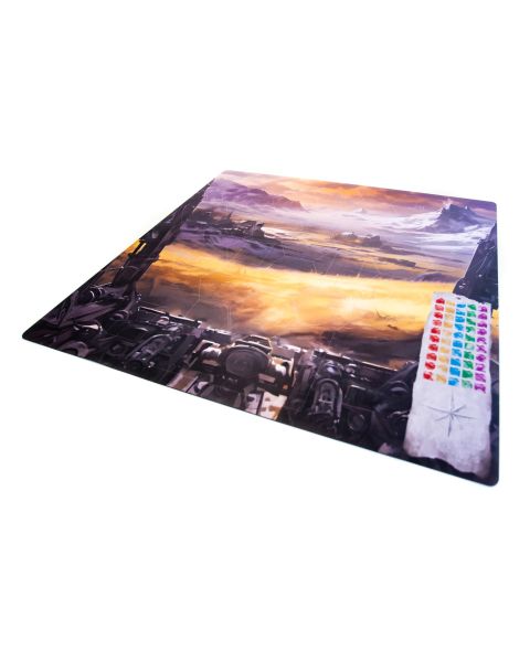 Rubber mat compatible with Game Mat compatible with Expeditions 30"x27,5" / 76x70 cm