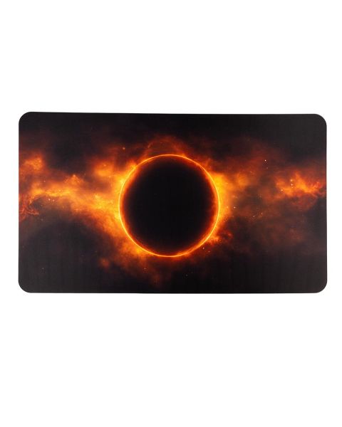Planet on fire - 24"x14" / 61x35,5 - Rubber mat for card games