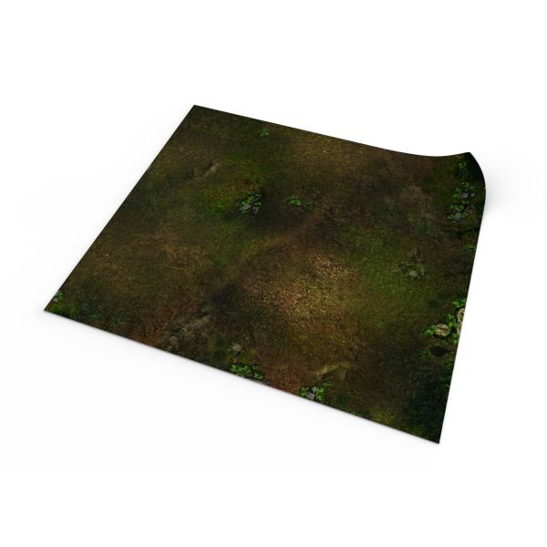 Swamp 36”x36” / 91,5x91,5 cm - single-sided rubber mat